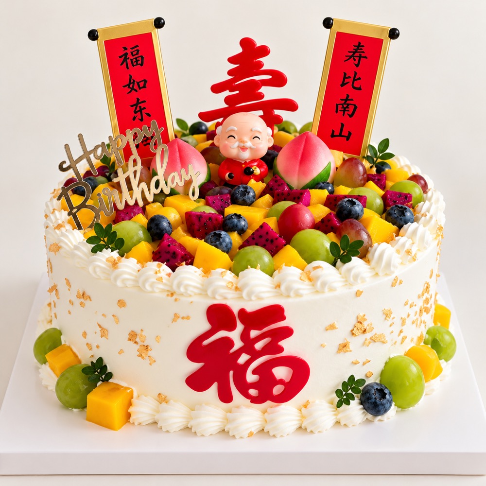 蛋糕/福寿满堂:
